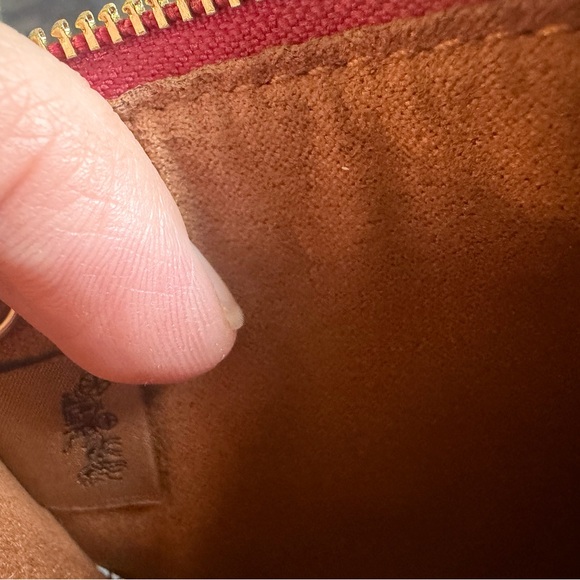 Coach Mini Skinny Id Case In Signature Canvas - Picture 6 of 7